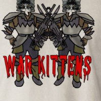WAR KITTENS!! T-shirt